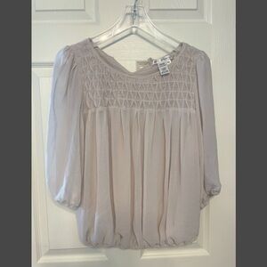Max studio chiffon top